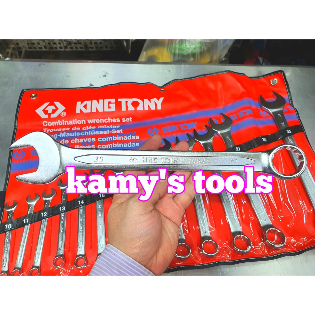 Bộ cờ lê vòng miệng Kingtony 8mm-24mm model 1215MR và 10mm-32mm Model 1214MR