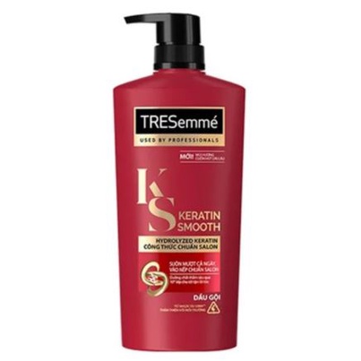 Dầu Gội - Xả Dưỡng Tóc Vào Nếp &amp; Suôn Mượt TRESemmé Keratin Smooth