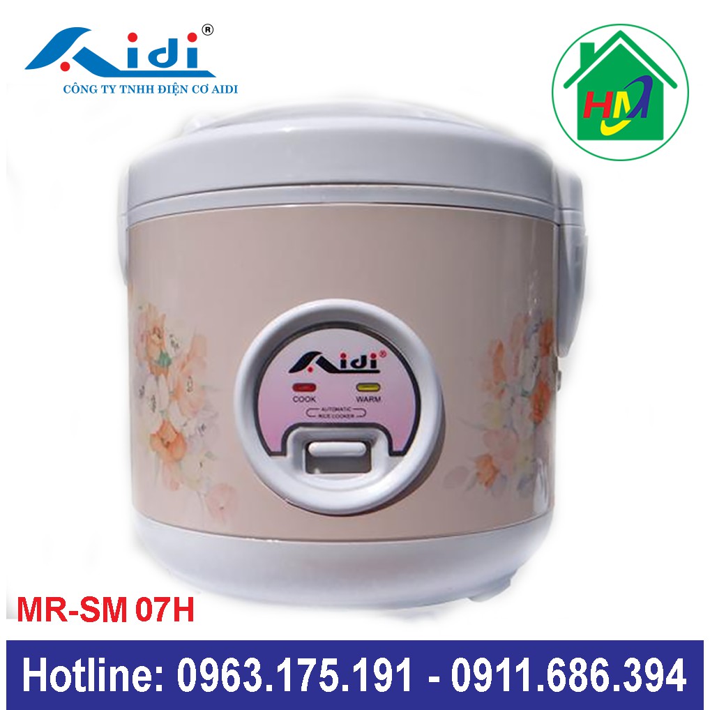 Nồi Cơm Điện 1L Aidi MR-SM 07H