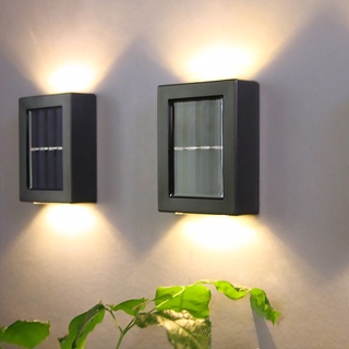 Đèn Gắn Tường Năng Lượng Mặt Trời Chống Nước Ánh Sáng Mặt Trời Chạy Điện Chiếu Sáng Ngoài Trời