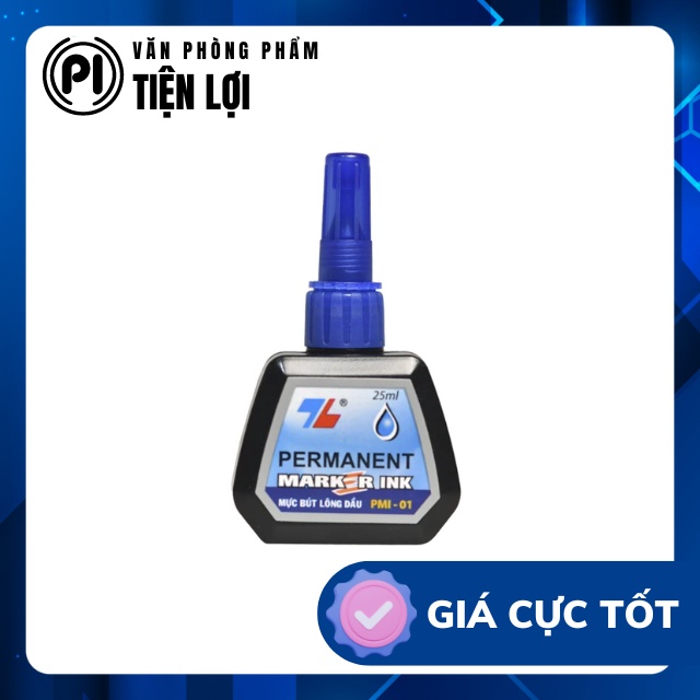 Mực Bút Lông Dầu Xanh Thiên Long 25ml