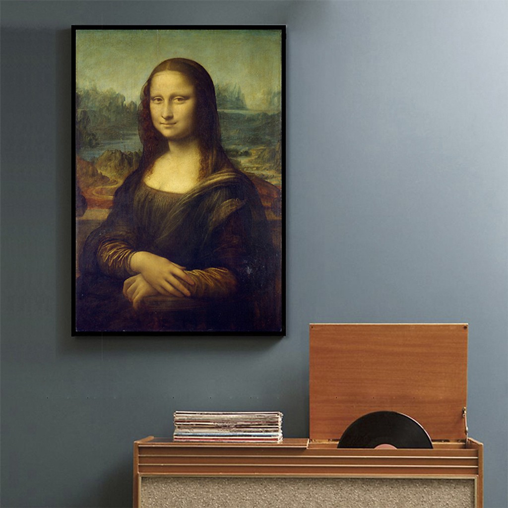 [HCM] Tranh treo tường - tranh cavas - Tranh trang trí - Tranh Nàng Monalisa cực sang cho nghệ thuật hội họa