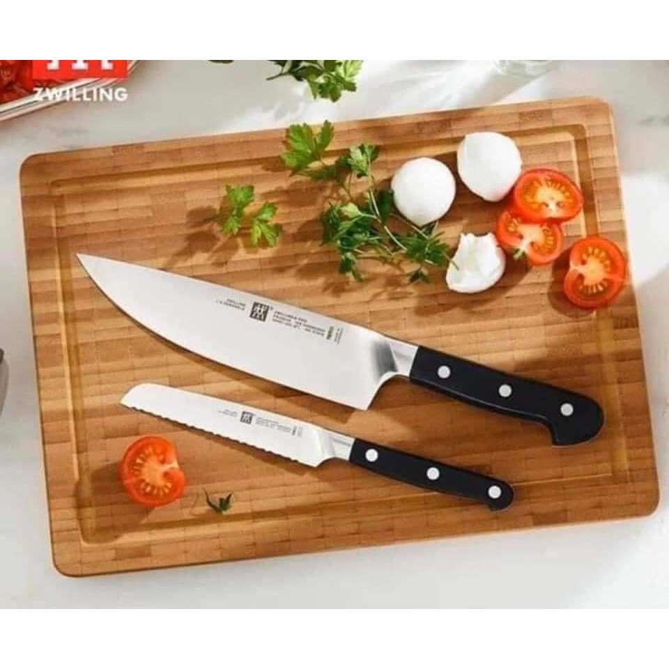 THỚT TRE ZWILLING TWIN CHẶT THÁI SZ NHỎ 25 x 18,5 CM