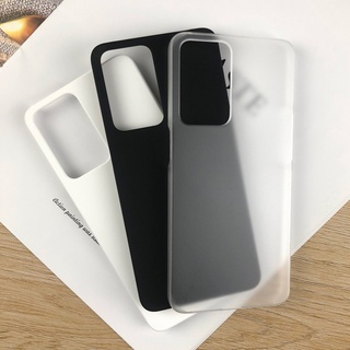 Ốp Điện Thoại Cứng Trong Suốt Siêu Mỏng Mặt Nhám Cho Oppo Reno 7 Pro SE Z Find X5 Lite 5G Realme GT2 Pro