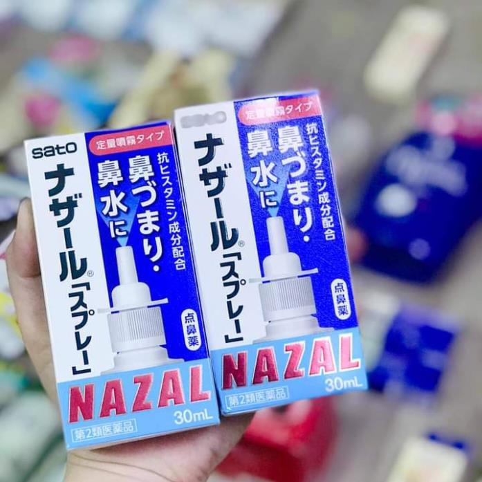Xịt mũi Nazal của Nhật Bản Chính Hãng