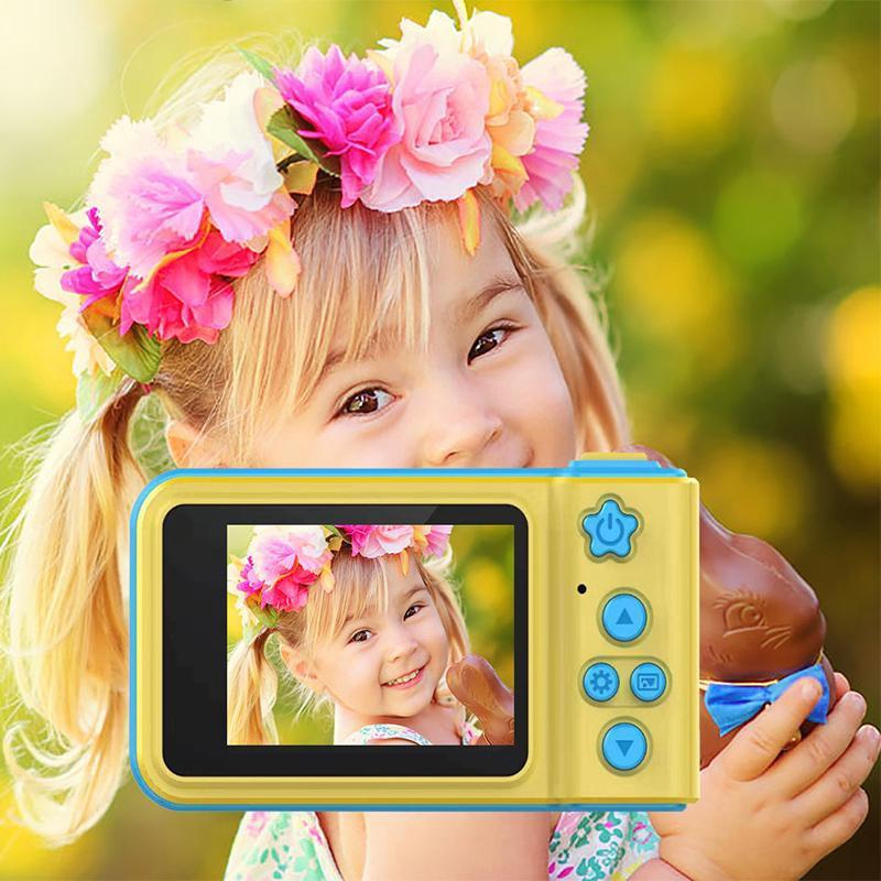 Máy ảnh đồ chơi cho bé quay phim chụp ảnh lưu thẻ nhớ - Quà tặng siêu cute