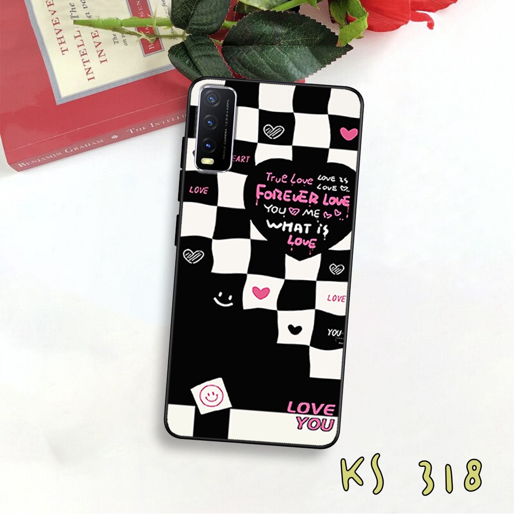 Ốp lưng Vivo Y20 - Vivo Y20s - Vivo Y12s - Ốp lưng in hình họa tiết caro bền, đẹp