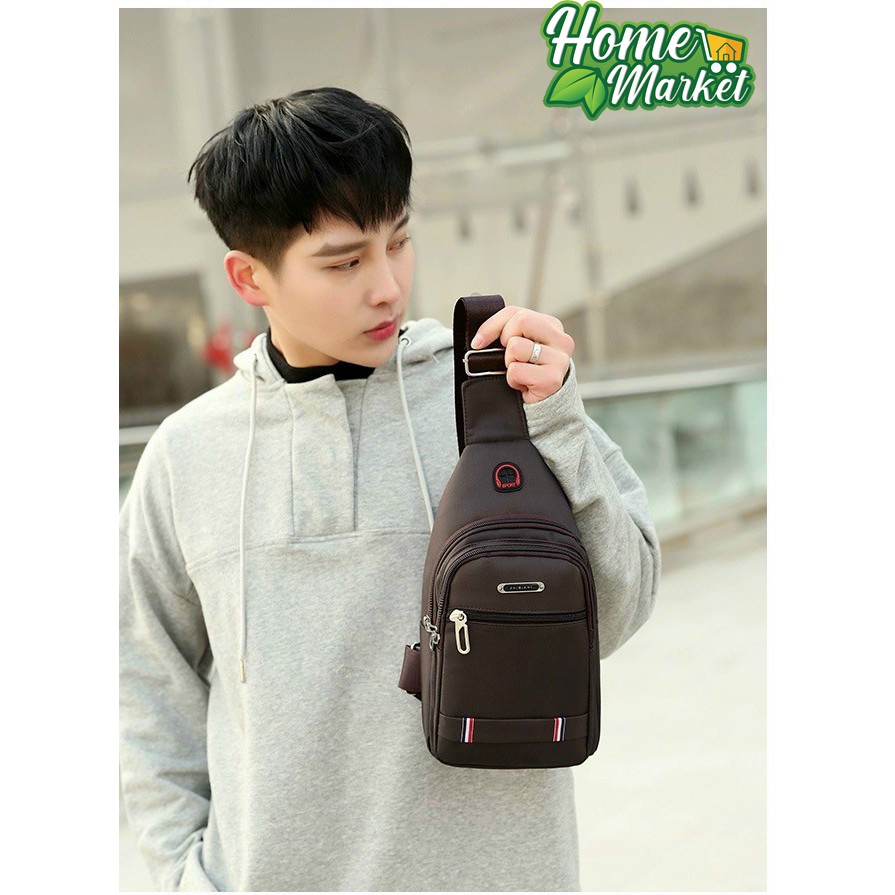 ( Hàng Hot ) Túi đeo chéo nam vải canvas chống nước phong cách Hàn Quốc | BigBuy360 - bigbuy360.vn