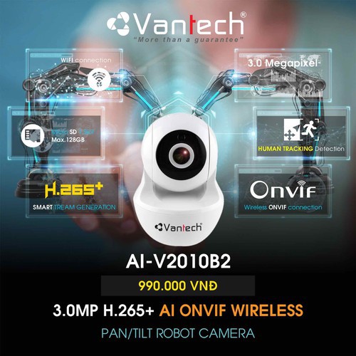 camera Vantech AI-V2010B2 FULL HD 3.0MP