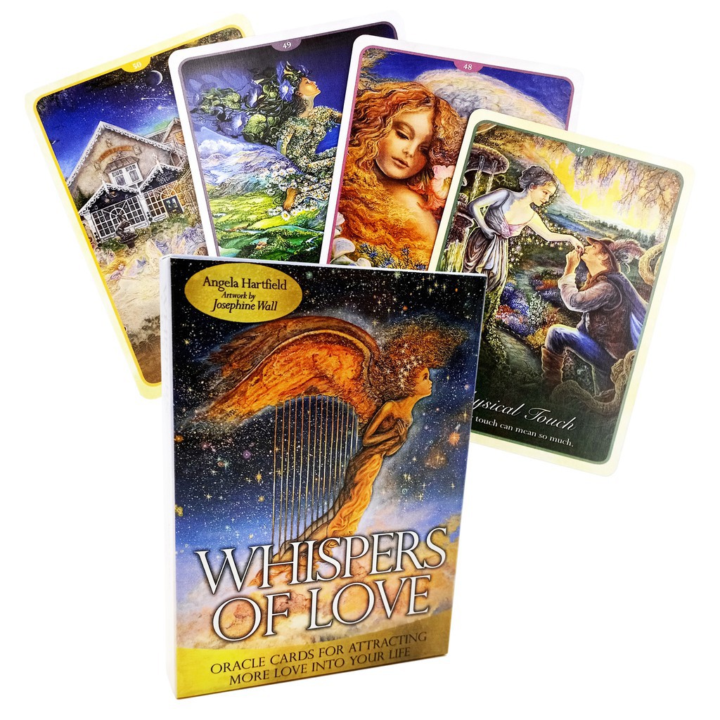Bộ Bài Whispers of Love Oracle Cards H23 New