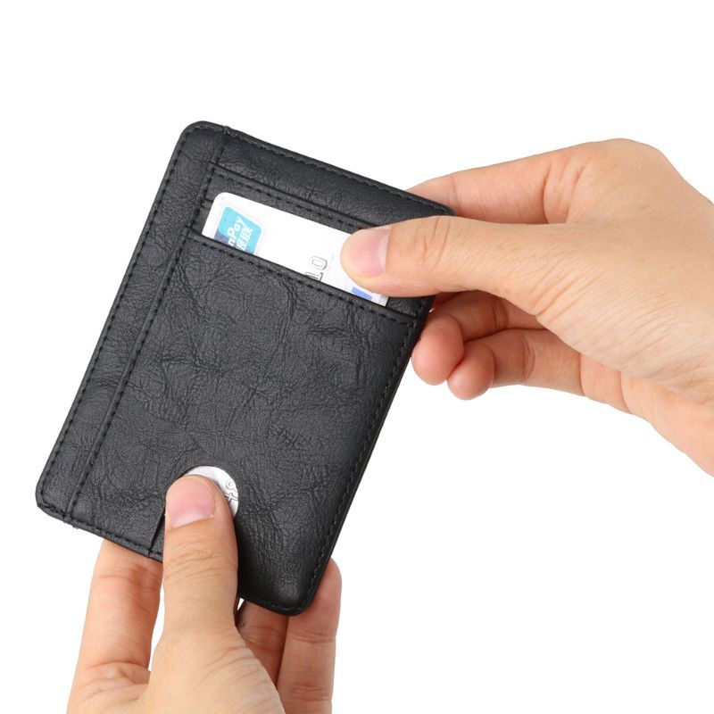Ví Da Siêu Mỏng Đựng Thẻ Tín Dụng / Danh Thiếp Dành Cho Nam