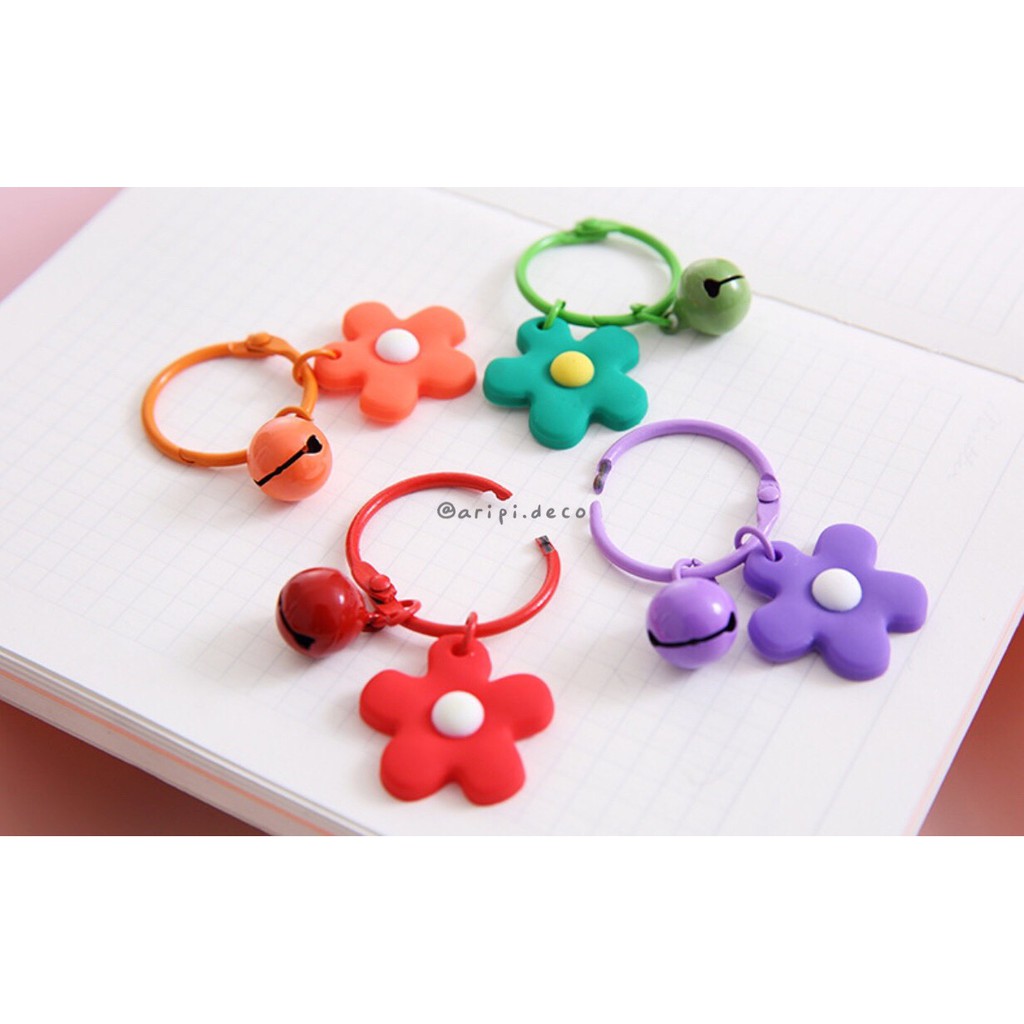 Khoen tròn mỏng mở kim loại mạ sơn N8/ Nguyên liệu làm phụ kiện handmade resin trang trí