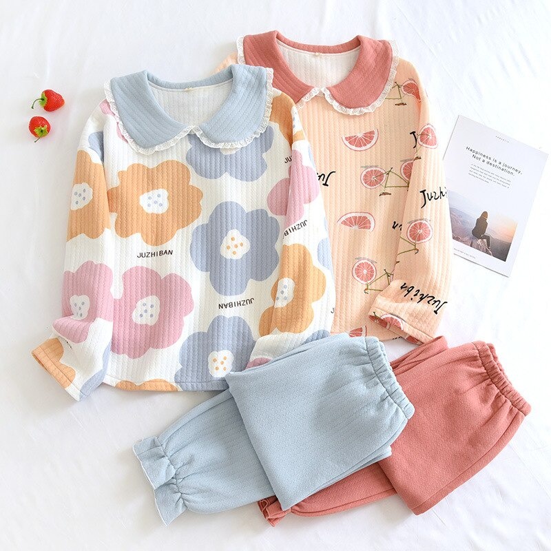 Pyjama Đồ Ngủ Mặc Nhà Họa Tiết PJ25