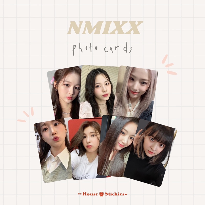 Thẻ Ảnh Không Chính Thức Nmixx