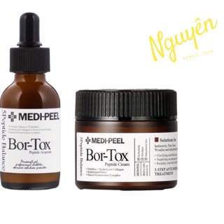 Serum và Kem dưỡng da căng bóng, chống lão hoá Medi Peel Bor Tox Peptide Cream