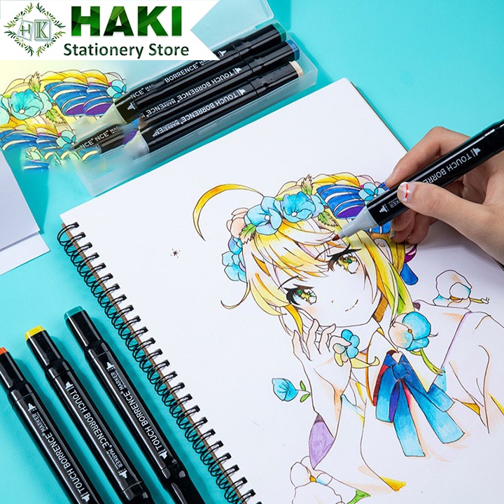 Bút highlight Touch Cool HAKI tô vẽ anime trang trí sổ bullet journal chuyên nghiệp B44