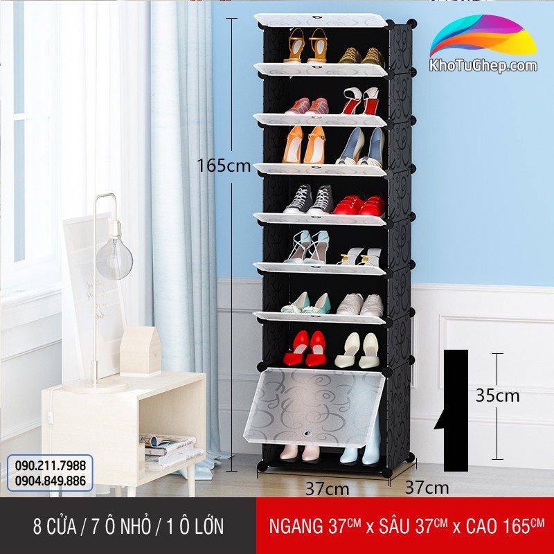thủ nhựa ghép ô đa năng TG080701