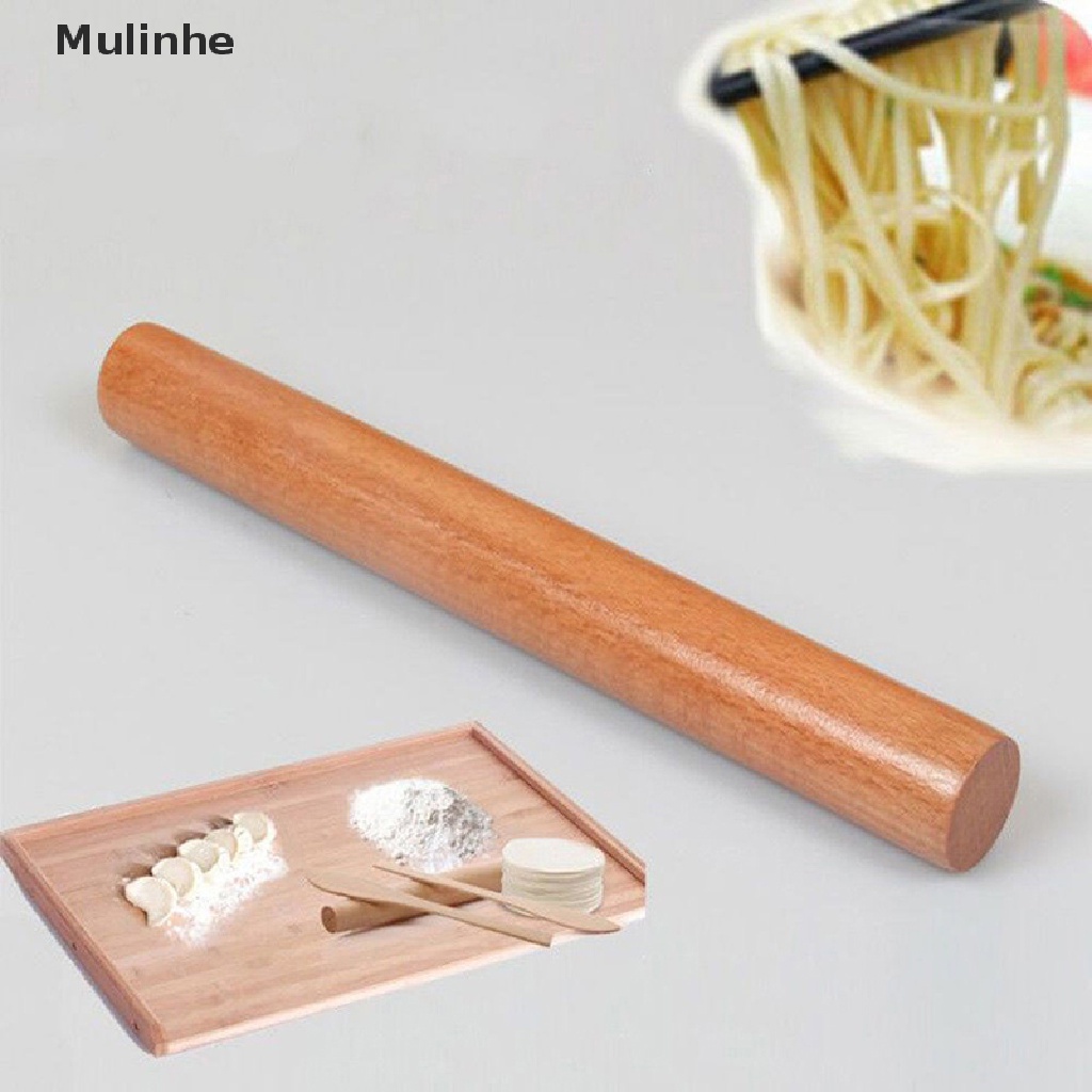 Con lăn gỗ làm bánh tiện lợi cho nhà bếp
