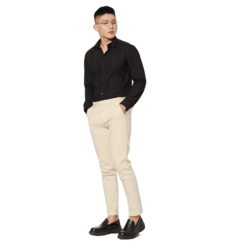 Áo Sơ Mi Nam Tay Dài Công Sở AKUBA 02A922