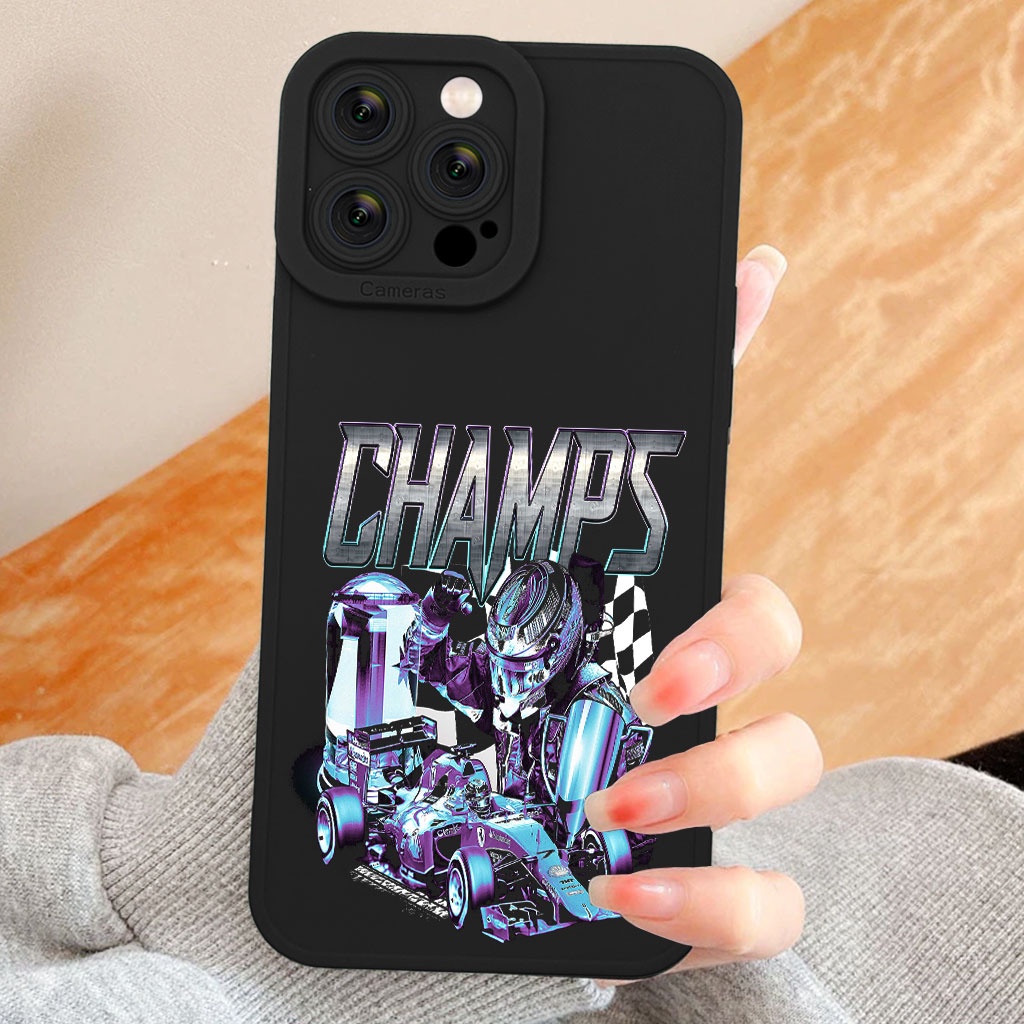 Ốp lưng mềm dẻo hình xe đua công thức 1 cho Iphone 6 7 8 Plus 11 12 13 mini Pro Max X Xr HA-22VIN1021