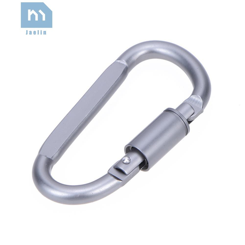 Móc khóa đa năng hình chữ D bằng hợp kim nhôm tiện dụng