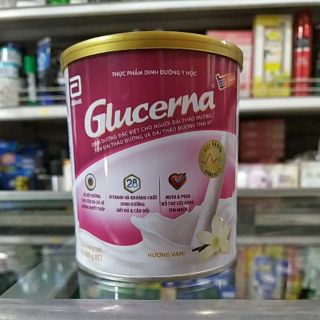 {HÀNG CHÍNH HÃNG} Sữa Bột GLUCERNA Hương Vani Hộp 400g