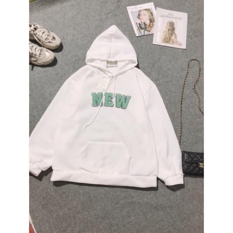Áo Hoodie Nam Nữ Unisex Form Rộng Vải Nỉ Lót Bông Dày Dặn