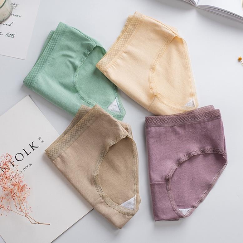 [Giá sỉ] Quần Lót Cao Cấp Cotton Cạp Lưới ( 1 quần)