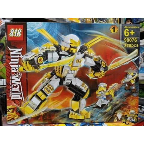 818 98076-1 Đồ Chơi Lắp Ráp Robot Có 370 Chi Tiết