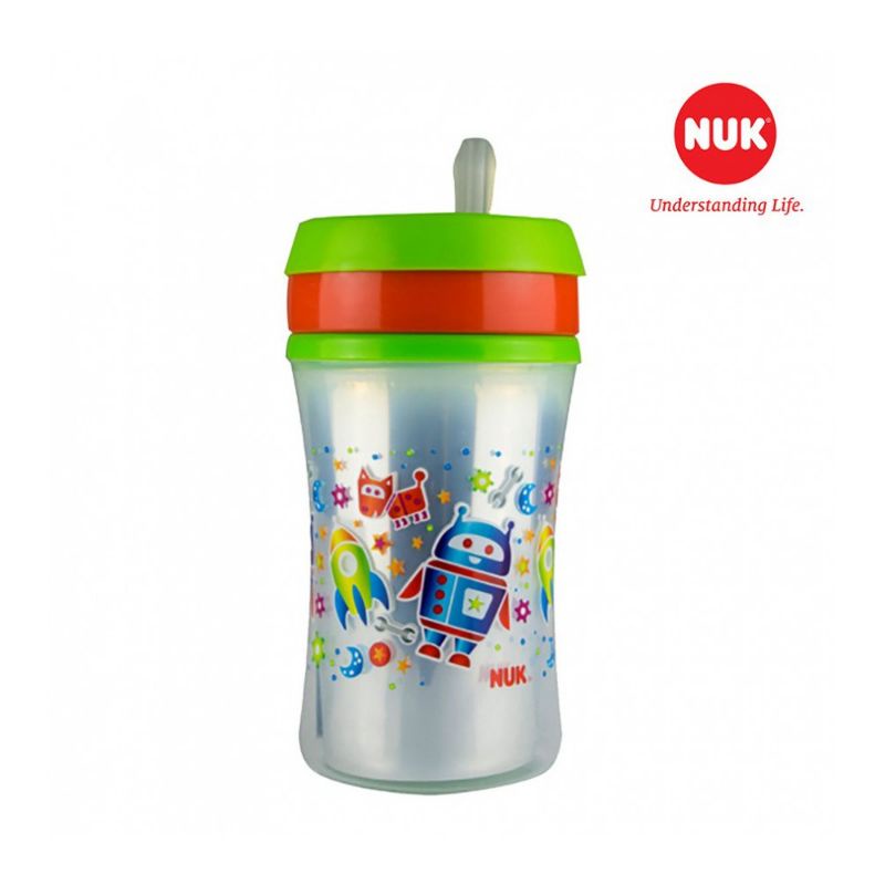 Cốc tập uống giữ nhiệt Nuk cho bé 250ml