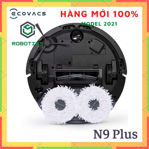 [2021] Ecovacs DEEBOT N9 plus Robot Hút Bụi lau nhà tự giặt khăn Mới 100% + tặng APP