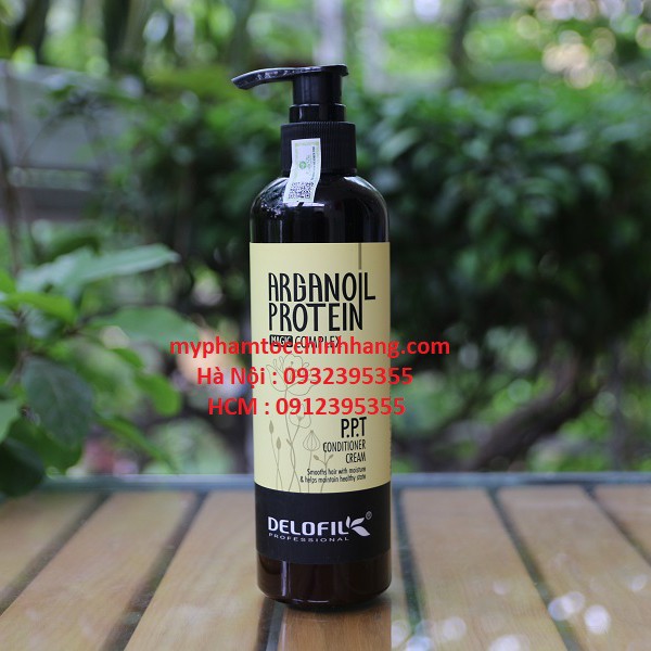KEM DƯỠNG TÓC PPT ARGANOIL PROTEIN DELOFIL 260ML | BigBuy360 - bigbuy360.vn