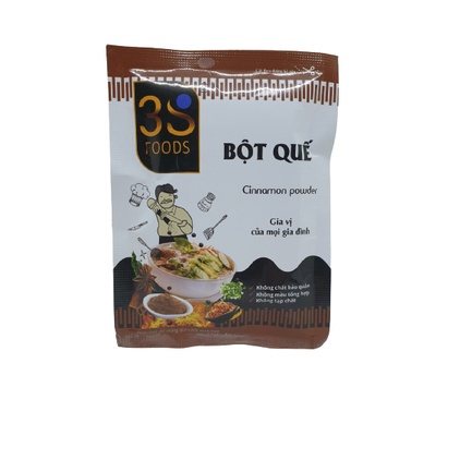 Bột Quế Nguyên Chất Gói 10gr Cho Món Ăn Hấp Dẫn Mùi Thơm Dịu