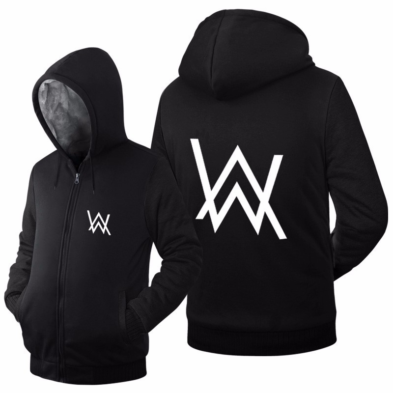 Áo khoác mũ thu đông hiphop thời trang nam nữ alan walker