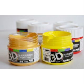 MÀU VẼ  ACRYLIC 3D 100ml