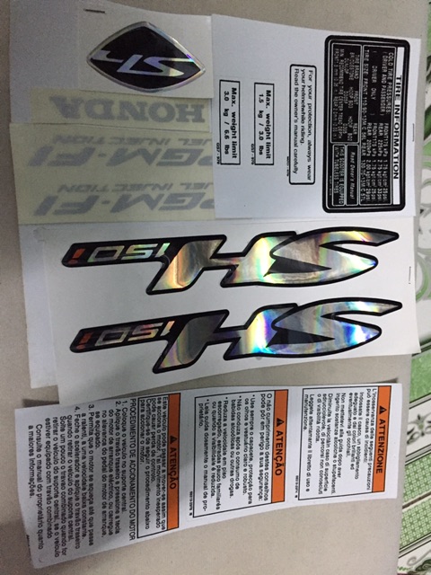 Tem dán SH 150i 2009