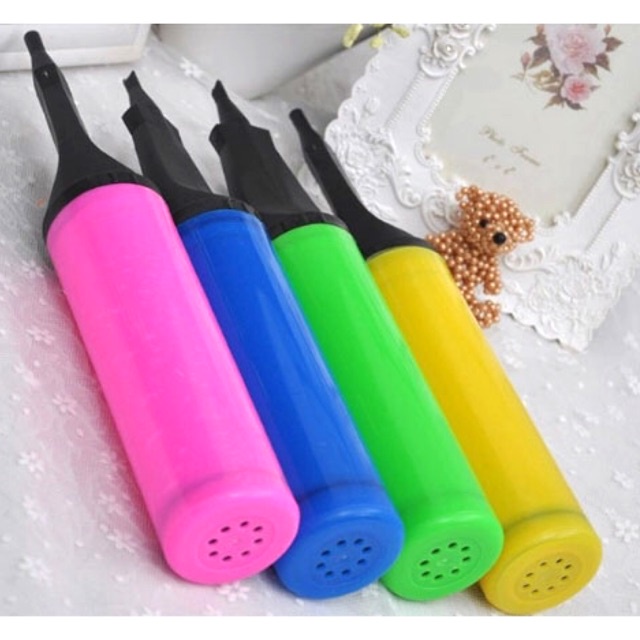 Bơm Bong Bóng Bằng Tay LOẠI LỚN Cực Nhanh 30CM - Bơm bóng bay, bơm bóng yoga, bơm phao bơi...