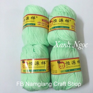 Set 4 cuộn len baby 50gr/cuộn