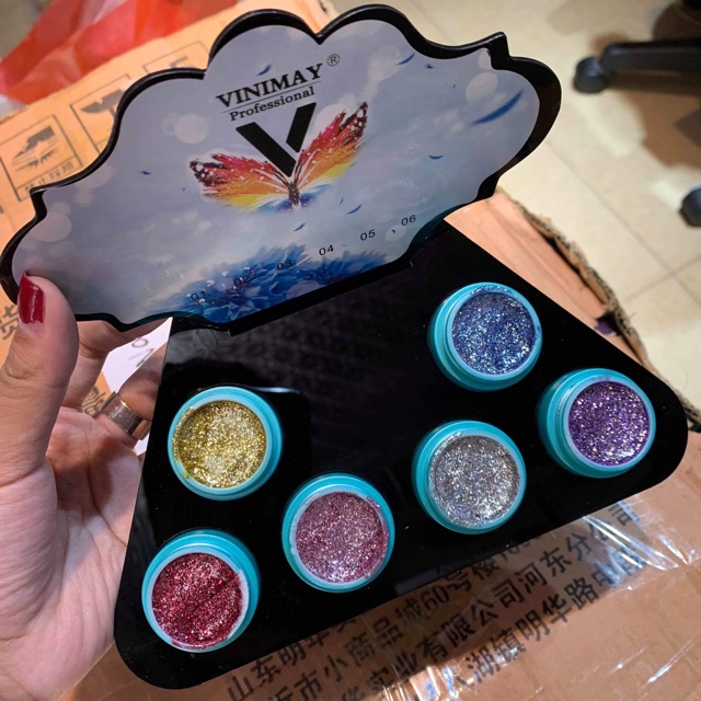 Set gel vẽ nhũ Vinamay