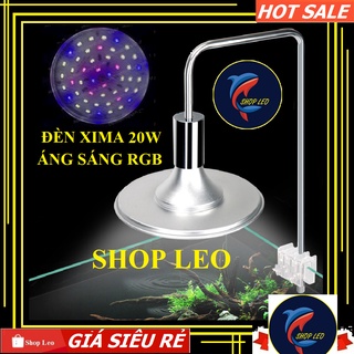 Đèn led kẹp Xima 20w ánh sáng RGB - Đèn led kẹp bể thủy sinh- Đèn bán cạn- Đèn thủy sinh