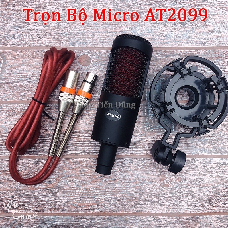 Hàng Hót 2022,Bộ Karaoke Thu Âm Livestream MIC AT2099 48V+Mixer Yamaha F4 Bluetooth kèm Phụ Kiện bh 1 năm