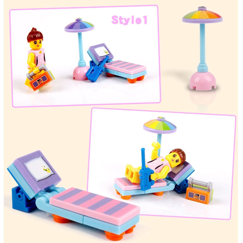 Bộ Đồ Chơi Lắp Ráp 4 Trong 1 Cho Bé