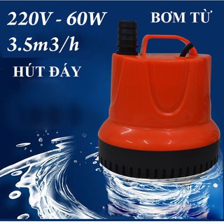 Bơm chìm hút đáy xilong xl-3800d 220v-60w-3.5m3h