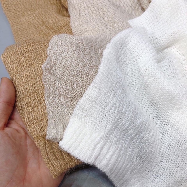 Áo Cadigan Ống Tay Rộng | Áo len mỏng | BigBuy360 - bigbuy360.vn