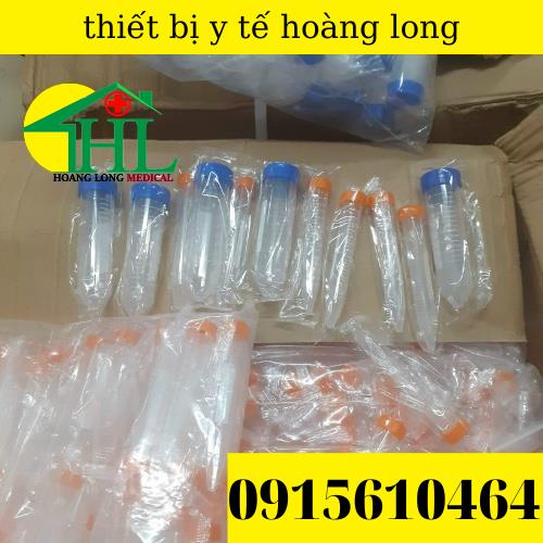 Túi 50 Ống Falcon 50ml - Ống Ly Tâm 50ml Nắp Vặn, Đáy Nhọn Tiệt Trùng Từng Cái