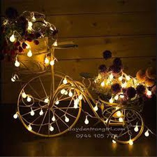 Dây đèn led chery ball 3m( 20 bóng) chạy bằng pin AA trang trí trong nhà và ngoài trời