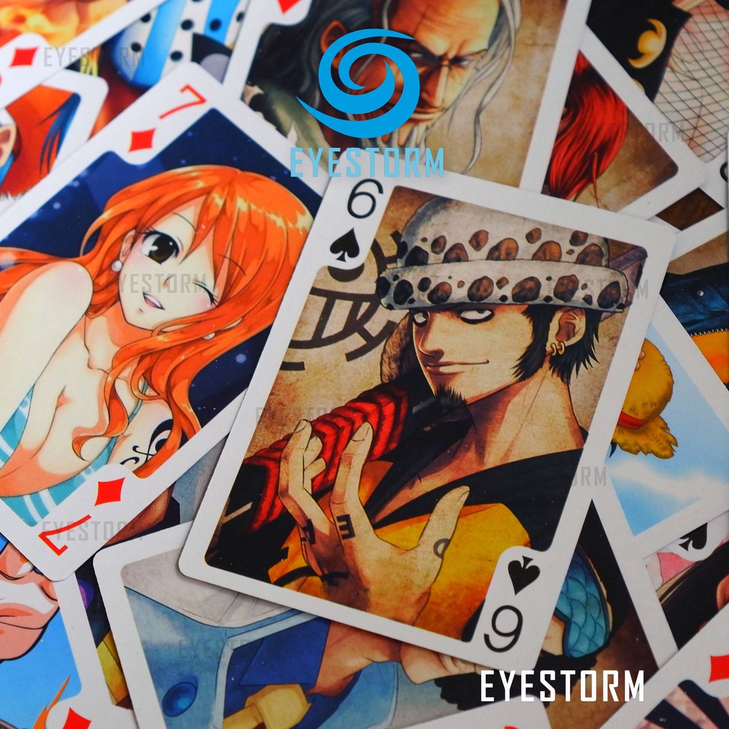 Bài tây anime One Piece - Đảo Hải Tặc  - tú lơ khơ, manga Poker Z - 54 lá