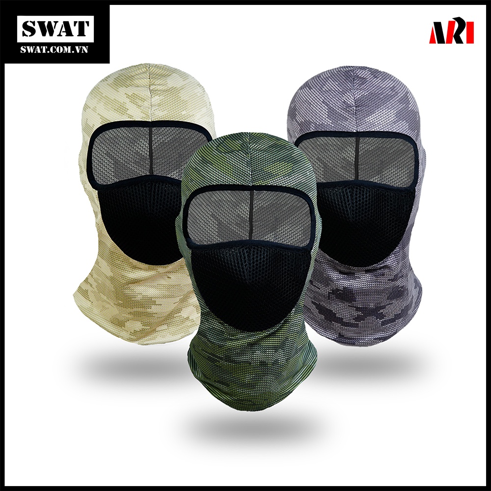 Khăn Trùm Đầu Ari Camo Cao Cấp - Mẫu mới màu camo