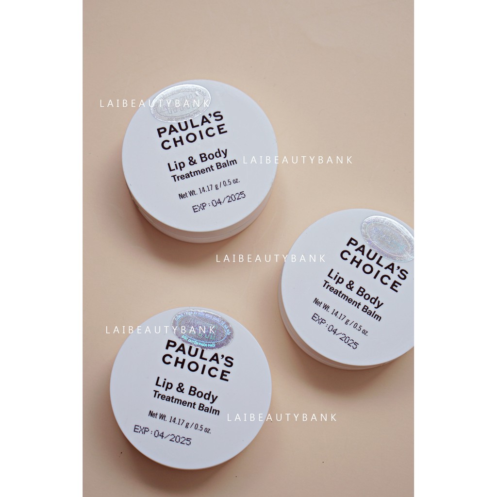 Son dưỡng môi giảm khô nứt nẻ Paula's Choice Lip & Body Treatment Balm