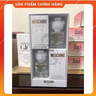 Nước hoa Moschino mini Toy 2 Douple - bộ 2 chai